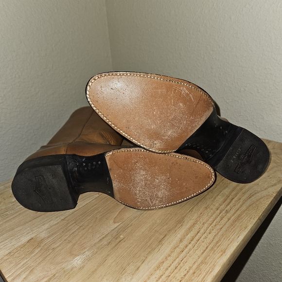 Tony Lama cowboy boots RESOLED - Picture 5 of 5